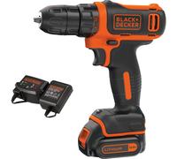 BLACK+DECKER Compact Cordless Drill BDCDD12-GB 10.8 V Lithium-Ion keyless Chuck