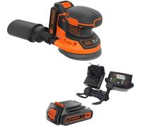 Black and Decker BDCROS18 18v Cordless Disc Sander 125mm 2 x 1.5ah Li-ion Charger No Case