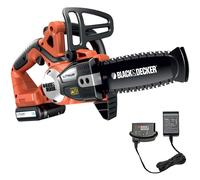 BLACK+DECKER GKC1820L20-GB Cordless 20 cm Chainsaw with 2 Ah Lithium Ion Battery, 18 V