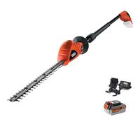 Black and Decker GTC1843L 18v Cordless Long Articulating Hedge Trimmer 430mm 1 x 4ah Li-ion Battery Charger