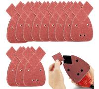 Black and Decker Mouse Sander Pads, 60 PCS Replacement Sanding Discs | Mixed grits 40/60/80/120/180/240,Compatible with Black&Decker detail palm sander for wood polishing & surface sanding