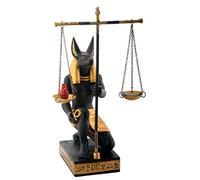 SUMMIT COLLECTION Black and Gold Anubis Scales of Justice