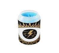 Black and Gold Devil Eye Portable Paw Cleaning Cup Soft Silicone Bristles Feet Bathing Brush Suitable for Small, Medium, Large Breed Dogs