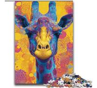 Black And Gold Giraffe 2000 Piece Jigsaw Puzzles for Adults & Teens, Toy Intellectual Game Artists Collection, Fine Art (70x100cm)