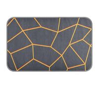 Black and Gold Lines Summer cooling blankets for medium dogs Self Cooling mat for cats outdoor for dog sleeping cat essentials tapete refrescante para mascotas M