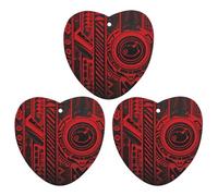 Black And Red Car Air Freshener, 3 Pcs Love form Hanging Air Freshener Cards, Long Lasting Fragrance Scented Cards for Car, Home, Office White-style