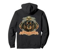 Black and Tan Cavalier King Charles Spaniel Mom Pullover Hoodie