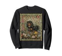 Black and Tan Cavalier King Charles Spaniel Vintage Sweatshirt