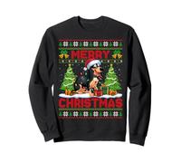 Black and Tan Coonhound Ugly Christmas Sweaters Pet Dog Xmas Sweatshirt