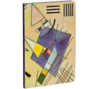 Black and Violet by Vasily Kandinsky A5 Notebook