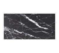 (black and white, 100 x 50 cm) vidaXL Table Top Sturdy Desk Top Replacement Dining Table Top Tempered Glass