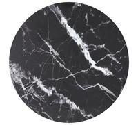 (black and white, 30 cm) vidaXL Table Top Sturdy Desk Top Replacement Dining Table Top Tempered Glass