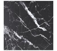 (black and white, 50 x 50 cm) vidaXL Table Top Sturdy Desk Top Replacement Dining Table Top Tempered Glass