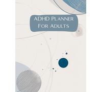 Black And White ADHD Planner For Adults: Daily, Weekly & Monthly Organization with Self-Care Tools