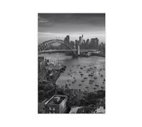 Black And White, Australian Murals, Australian Posters, Australian Photographs, Australian Wall Decor Canvas Modern Poster Wall Art Prints Paintings Living Room Bedroom Decor 24x36inch(60x90cm)