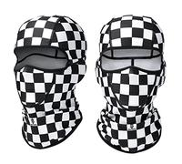 Black and White Balaclava Ski Mask Windproof Mask Bike Face Mask Bicycle Balaclavas Motorcycle Cycling Outdoors Winter Neck Warmer Sports Cold Weather