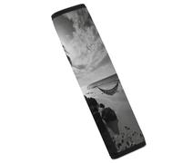 Black And White Beach Car Seat Belt Cover Soft Comfortable Shoulder Seatbelt Pads Cover Seat Belt Pad for Suitable for Car Interior Accessorie