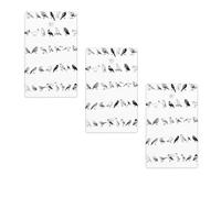 Black And White Birds Print Single Blank Wall Plates Switch Decorative Plate Covers,For Hotel Kitchen Bathroom Bedroom Decor 2.76x4.5 In.