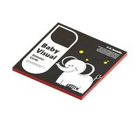 Black and White Cards: High Contrast Picture Set, Visual Stimulation Learning Tool, Bold Patterns, Early Development, Sensory Support | Educat Package