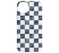 Black And White Chess Board Players Contestant Chequers Case for iPhone 14 Plus