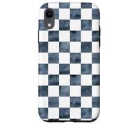 Black And White Chess Board Players Contestant Chequers Case for iPhone XR