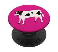 Black and White Cow PopSockets Adhesive PopGrip