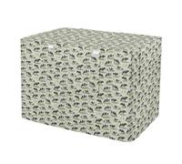 Black and White Cows on Grass Pattern Puppy Wire Cage Cover Roller Shades Crate Covers for Dogs M