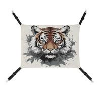 Black and White Doodle Tiger Cat Cage Hammock Cat Hammock for Cage Rat Hammock Ferret Hammock Cat Hammock for Large Cats Hanging Cat Bed Cat Hammock Bed Chinchilla Hammock Pet Hammock