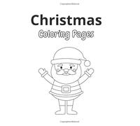 Black and White Fun Christmas Coloring Book for Kids: Simple holiday drawings and fun Christmas activities!