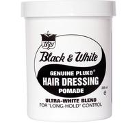 Black & White Hair Dressing Pomade 200ml | Long Hold Hair Wax