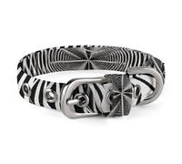 Black and White Geometric Shape Art Dog Collar with Buckle Adjustable Martingale Pet Collars Cute Female Male Puppy Collar Soft Waterproof Cat Collars for Small Medium Dogs
