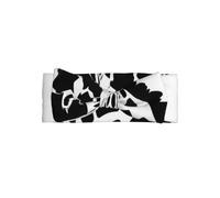 Black and white giraffe Baby Bow Headband-Soft Stretchy for 0-6 Months