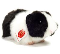 Teddy Hermann 92650 Guinea Pig Black/White 5,9"/15 cm, Soft Toy, Plush Toy