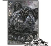 Black And White Leopard 2000 Pieces Jigsaw Puzzle for Adults& Teens, Pattern Assembly Fun at Home Activities, Birthday Present,Travel Gifts (70x100cm)