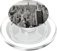 Black and White Manhattan New York USA Empire State Building PopSockets PopGrip for MagSafe