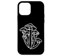 Black And White Mushrooms Fungi Mycologist Costume Mushroom Case for iPhone 12 mini