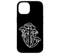 Black And White Mushrooms Fungi Mycologist Costume Mushroom Case for iPhone 14