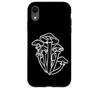 Black And White Mushrooms Fungi Mycologist Costume Mushroom Case for iPhone XR