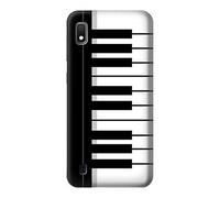 Black and White Piano Keyboard Case Cover For Samsung Galaxy A10