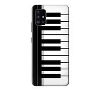 Black and White Piano Keyboard Case Cover For Samsung Galaxy A41