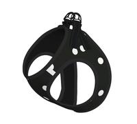 Black And White Polka Dot Print Harness Leash Set For Cat Dog, Reflective Adjustable Escape-Proof Vest Lead With Soft Breathable Mesh, For Small Pets And Kitten Puppy