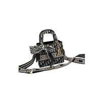 (Black and white) Princess Diana bag D family handbag small square bag
