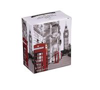 Black And White Red Telephone Box Breakfast Tea 6 Teabag Carton