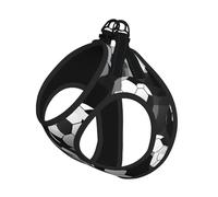 Black And White Soccer Ball Pattern Print Pet Leash Vest,For Small Dogs,Adjustable And Comfortable Cat Puppy Essentials
