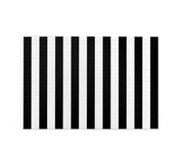 Black And-White Stripes Printed1