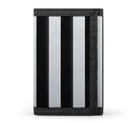 Black And-White Stripes Wallet,Credit Card Holder,Three-fold Wallet for Passport Covers, Purse Passport Bag for Men Women