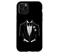 Black and White Tuxedo Bow Tie Funny Costume women Men gift Case for iPhone 11 Pro