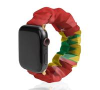 Black And White U.S.A. The Oromo Liberation Front Flag Compatible with IWatch Series Watch Strap Fashion Scrunchies Stretchy