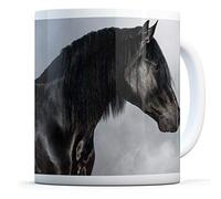 Black Andalusian Horse - Drinks Mug Cup Kitchen Birthday Office Fun #12493
