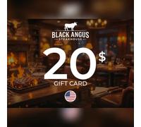 Black Angus Gift Card 20 USD Key - UNITED STATES